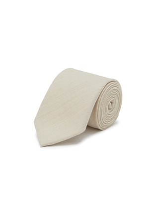 首图 - 点击放大 - STEFANOBIGI MILANO - Herringbone Wool Tie