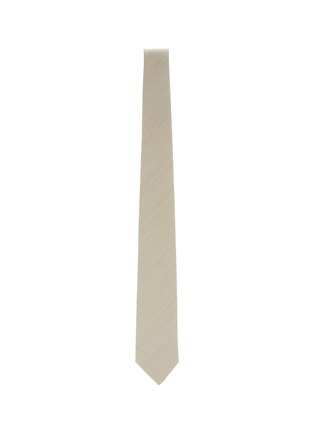 模特儿示范图 - 点击放大 - STEFANOBIGI MILANO - Herringbone Wool Tie
