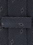 细节 - 点击放大 - STEFANOBIGI MILANO - Herringbone Jacqurd Silk Tie