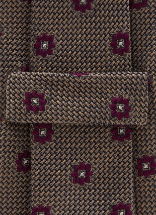 细节 - 点击放大 - STEFANOBIGI MILANO - Jacquard Silk Tie