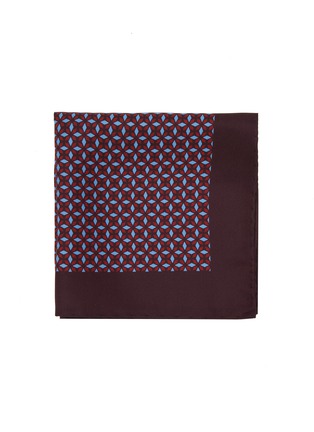 首图 - 点击放大 - STEFANOBIGI MILANO - Geometric Silk Pocket Square