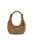 首图 - 点击放大 - ROSANTICA - Nod Crystal Embellished Satin Hobo Bag