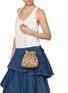 模特儿示范图 - 点击放大 - ROSANTICA - Selene Opulenza Net Crossbody Bag