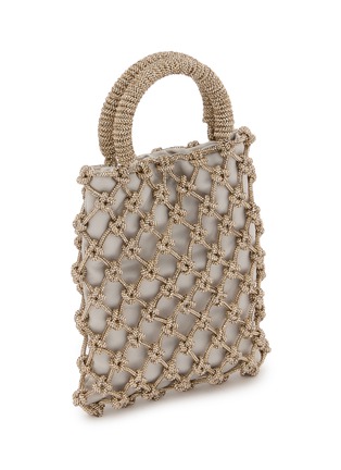 细节 - 点击放大 - ROSANTICA - Nodi Lilia Strass Net Tote