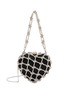 首图 - 点击放大 - ROSANTICA - Selene Capri Crystal Embellished Strass Net Clutch