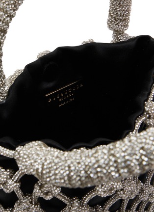 细节 - 点击放大 - ROSANTICA - Nodi Lilia Crystal Strass Net Tote