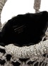 细节 - 点击放大 - ROSANTICA - Nodi Lilia Crystal Strass Net Tote