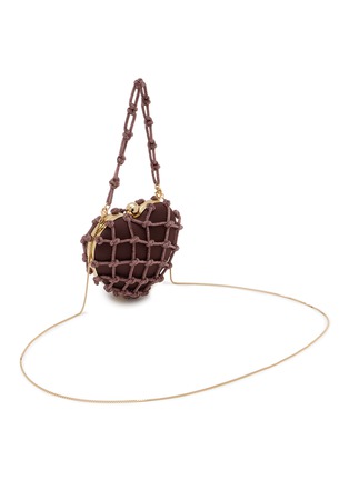 细节 - 点击放大 - ROSANTICA - Selene Capri Crystal Embellished Strass Net Clutch