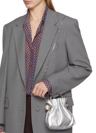 模特儿示范图 - 点击放大 - ROSANTICA - Small Arco Starzo Leather Bag