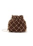 首图 - 点击放大 首图 - 点击放大 - ROSANTICA - Selene Capri Crystal Embellished Strass Net Clutch