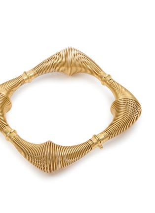 细节 - 点击放大 - ALAÏA - 金属螺旋项链