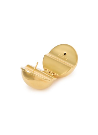 细节 - 点击放大 - ALAÏA - Varnish Sphere Brass Earrings