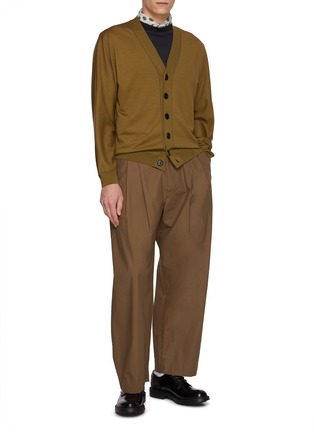 模特儿示范图 - 点击放大 - GOOD PEOPLE GOOD STITCHING GOOD PRODUCT - Dolman Sleeve Cardigan