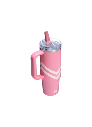 细节 –点击放大 - STANLEY - The Quencher ProTour Flip Straw Lid Tumbler 30oz — Plumeria Chevron