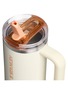 细节 –点击放大 - STANLEY - The Quencher ProTour Flip Straw Lid Tumbler 30oz — Cream Apricot Gloss