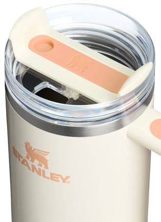 细节 –点击放大 - STANLEY - The Quencher H2.0 FlowState™ Tumbler 30oz — Cream Apricot Gloss