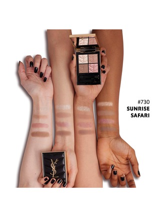 Detail View - 点击放大 - YSL BEAUTÉ - Couture Mini Clutch — 730 Sunrise Safari