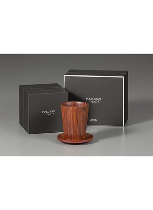 细节 –点击放大 - MARUNAO - Free Cup & Saucer — Granadillo