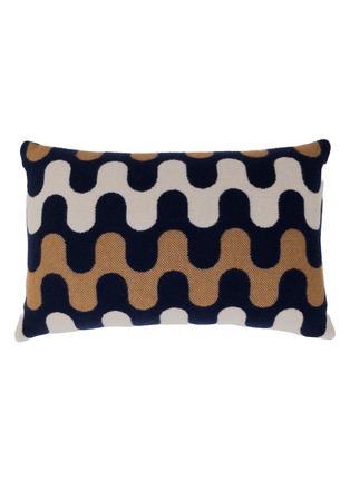 首图 –点击放大 - FRETTE - X Tara Bernerd Modernism Cushion 001 — Blue/Tan