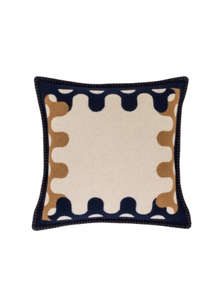 首图 –点击放大 - FRETTE - X Tara Bernerd Modernism Cushion 002 — Blue/Tan