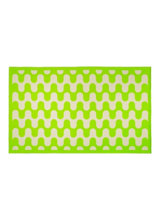 首图 –点击放大 - FRETTE - X Tara Bernerd Modernism Throw — Bright Lime/Cream
