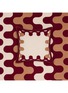 细节 –点击放大 - FRETTE - X Tara Bernerd Modernism Cushion 002 — Burgundy/Tan
