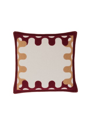首图 –点击放大 - FRETTE - X Tara Bernerd Modernism Cushion 002 — Burgundy/Tan