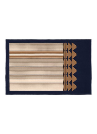 首图 –点击放大 - FRETTE - X Tara Bernerd Deco Throw 002 — Blue/Cream