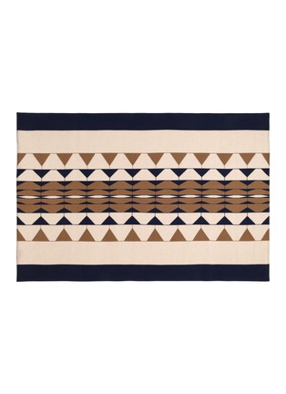 首图 –点击放大 - FRETTE - X Tara Bernerd Deco Throw 001 — Cream/Blue