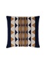首图 –点击放大 - FRETTE - X Tara Bernerd Deco Cushion 001 — Blue/Tan