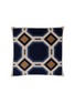 首图 –点击放大 - FRETTE - X Tara Bernerd Deco Cushion 005 — Blue/Cream