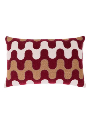 首图 –点击放大 - FRETTE - X Tara Bernerd Modernism Cushion 001 — Burgundy/Tan
