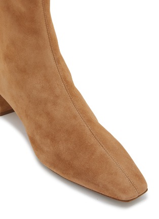 细节 - 点击放大 - AQUAZZURA - Saint Honore 35 Suede Boots