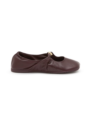 首图 - 点击放大 - LOEWE - PEBBLE SOFT 皮革芭蕾舞平底鞋