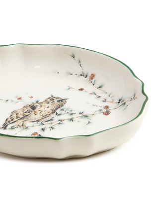 细节 –点击放大 - LABORATARIO PARAVACINI - Owl Scalloped Edge Plate