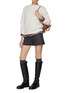模特儿示范图 - 点击放大 - ATELIER EDITION - Mohair Wool Blend Knit Sweater