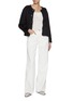 模特儿示范图 - 点击放大 - ATELIER EDITION - Mismatched Button Cardigan