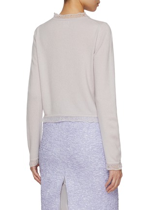 背面 - 点击放大 - ATELIER EDITION - Cashmere Frill Knit Cardigan