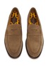 细节 - 点击放大 - DOUCAL'S - Suede Penny Loafers