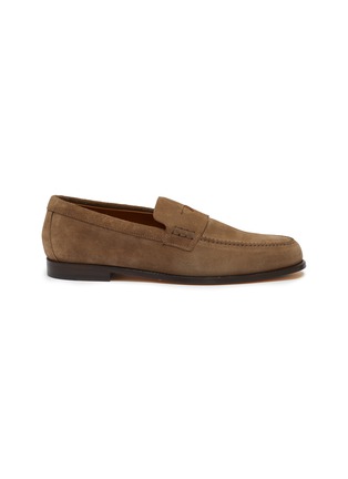 首图 - 点击放大 - DOUCAL'S - Suede Penny Loafers