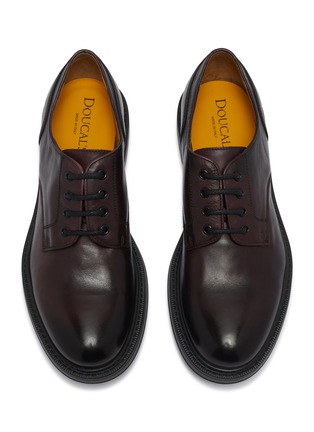 细节 - 点击放大 - DOUCAL'S - Leather Derby Shoes