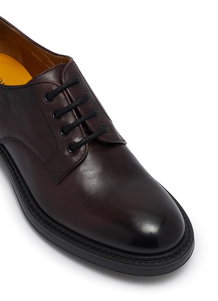 细节 - 点击放大 - DOUCAL'S - Leather Derby Shoes