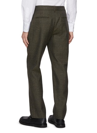 背面 - 点击放大 - BARENA - Pleated Chequered Wool Pants