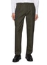 首图 - 点击放大 - BARENA - Pleated Chequered Wool Pants