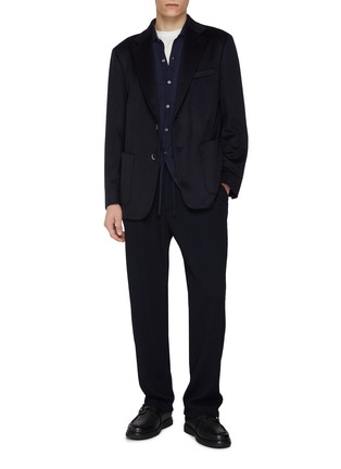 模特儿示范图 - 点击放大 - BARENA - Sima Elastic Waist Pants
