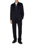 模特儿示范图 - 点击放大 - BARENA - Sima Elastic Waist Pants