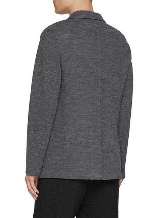 背面 - 点击放大 - BARENA - Notch Lapel Single Breasted Blazer