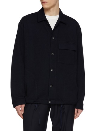 首图 - 点击放大 - BARENA - Button Up Blouson Jacket