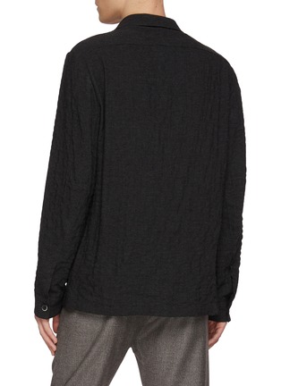 背面 - 点击放大 - BARENA - Seeksucker Herringbone Shirt
