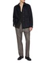 模特儿示范图 - 点击放大 - BARENA - Seeksucker Herringbone Shirt